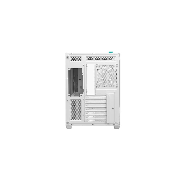 DeepCool CG530U 4F WH Case,White, Mid- Tower, 2x USB 3.0, Tempered Glass Side Window Panel, ITX/Micro ATX/ATX-Cases-Gigante Computers