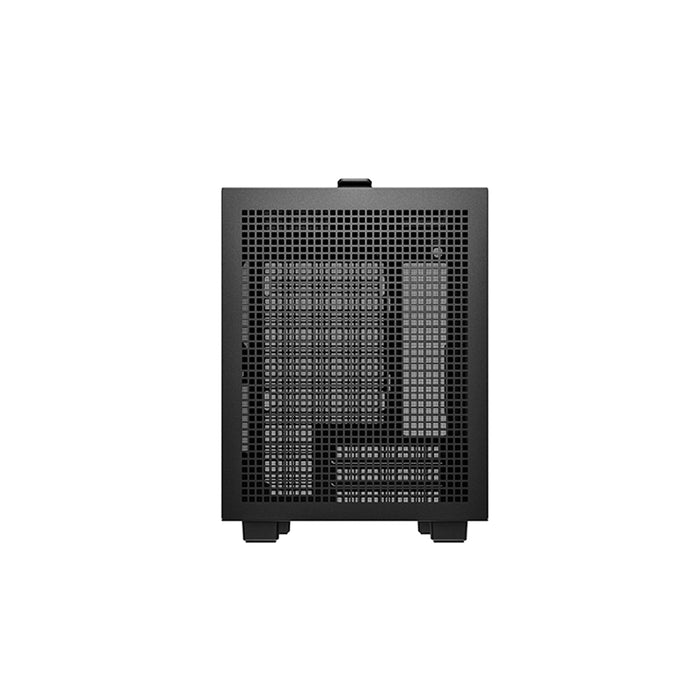 DeepCool CH160 Ultra-Portable Gaming Case Black Micro Tower with Tempered Glass Side Window Panel, Advanced Cooling, USB 3.0/USB-C Ports, Pre-Installed Fans, Mini-ITX-Cases-Gigante Computers