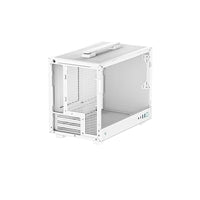DeepCool CH160 Ultra-Portable Gaming Case White Micro Tower with Tempered Glass Side Window Panel, Advanced Cooling, USB 3.0/USB-C Ports, Pre-Installed Fans, Mini-ITX-Cases-Gigante Computers