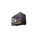 DeepCool CH260 Micro-ATX Mini Tower PC Gaming Case, Wood, Tempered Glass Side Panel USB Type-C High Airflow Supports ATX PSU & RTX GPUs Black-Cases-Gigante Computers