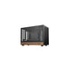DeepCool CH260 Micro-ATX Mini Tower PC Gaming Case, Wood, Tempered Glass Side Panel USB Type-C High Airflow Supports ATX PSU & RTX GPUs Black-Cases-Gigante Computers