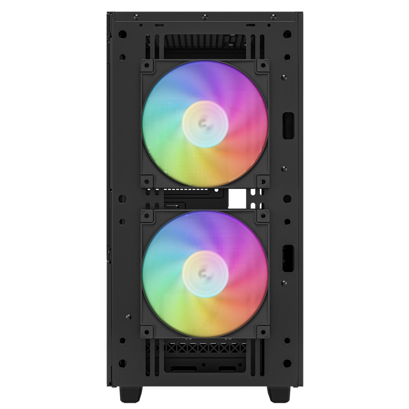 DeepCool CH360 Digital Gaming Case: Black Mid Tower with Tempered Glas ...