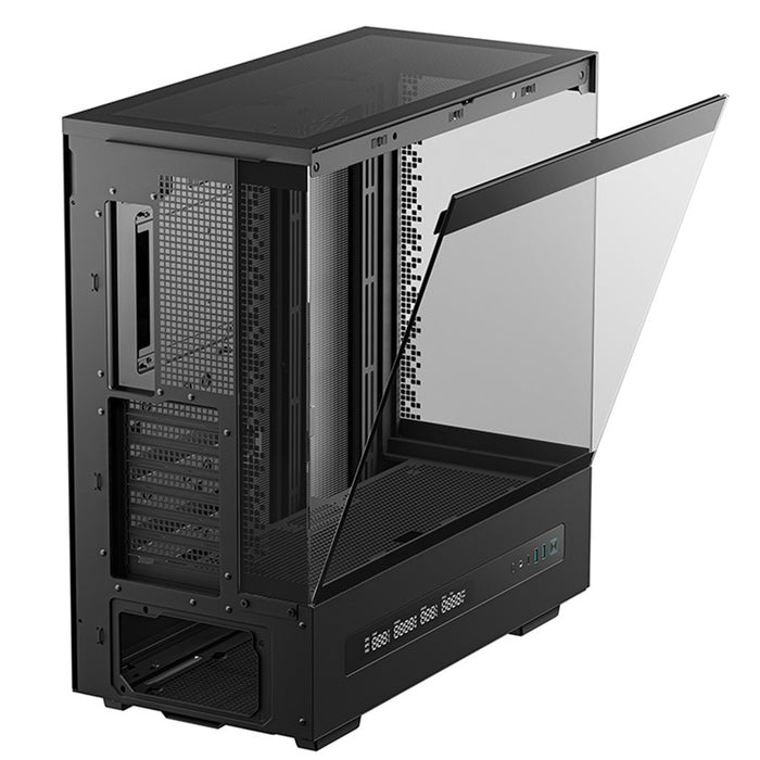 DeepCool CH690 Digital ATX Mid-Tower Case, High-Airflow PC Case with Semi-Glass Panel, USB-C Port, Support for 420mm Radiator, 450mm GPU, ATX PSU, Black-Cases-Gigante Computers