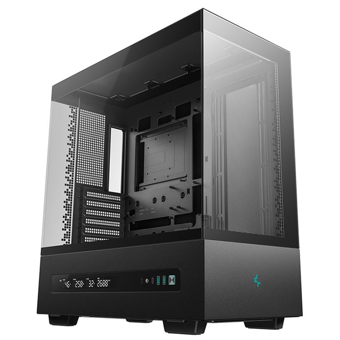 DeepCool CH690 Digital ATX Mid-Tower Case, High-Airflow PC Case with Semi-Glass Panel, USB-C Port, Support for 420mm Radiator, 450mm GPU, ATX PSU, Black-Cases-Gigante Computers