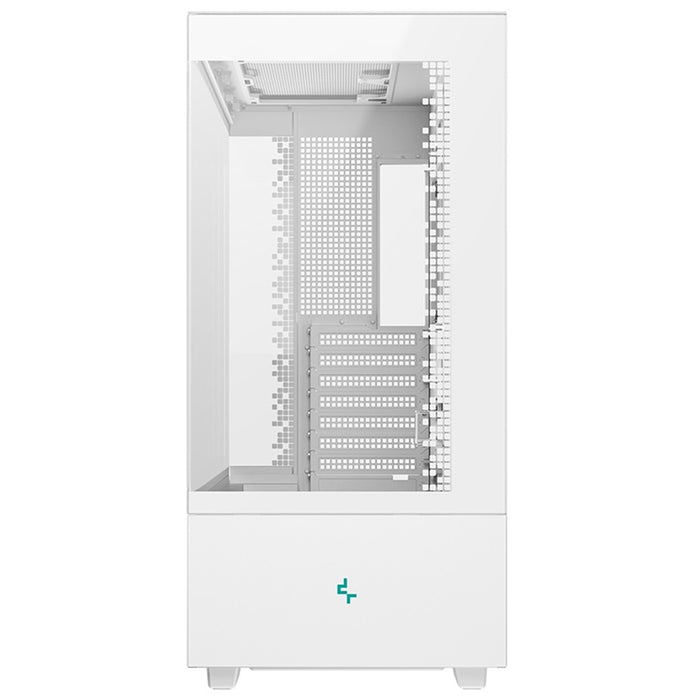 DeepCool CH690 Digital ATX Mid-Tower Case, High-Airflow PC Case with Semi-Glass Panel, USB-C Port, Support for 420mm Radiator, 450mm GPU, ATX PSU, White-Cases-Gigante Computers