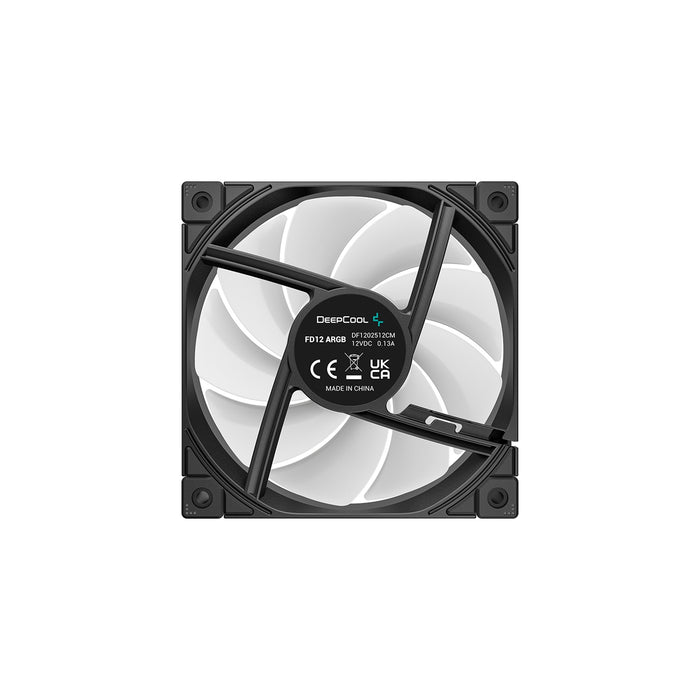 DeepCool FD12 120mm ARGB 3 in 1 case fan-Fans-Gigante Computers