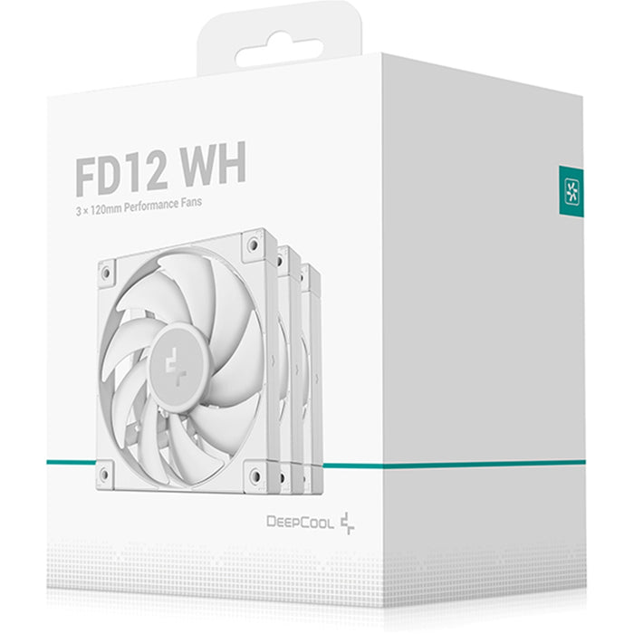DeepCool FD12 Fan 3 in 1 White-Fans-Gigante Computers