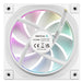 DeepCool FL12 120mm PWM 3 Pack White Fan - High Performance, Low Noise, Fluid Dynamic Bearing, 36 ARGB LEDs, 500-2150 RPM, 55 CFM Airflow, 4-Pin PWM Control-Fans-Gigante Computers