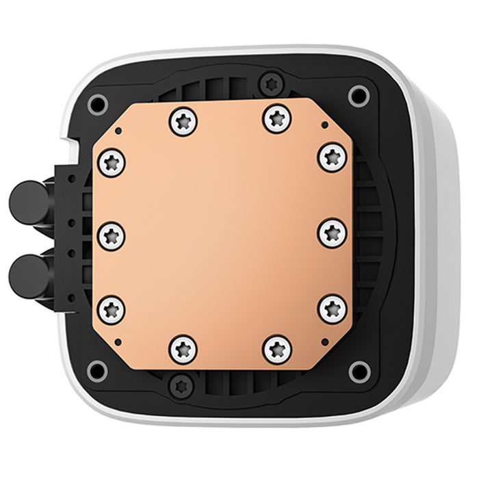 DeepCool LE240 V2 White 240mm Liquid CPU Cooler, Dual 120mm ARGB Fans, Anti-Leak Tech, Quiet Pump, High Performance for Intel & AMD Sockets-Fans-Gigante Computers