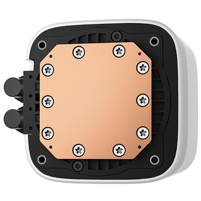 DeepCool LE360 V2 White 360mm Liquid CPU Cooler, Triple 120mm ARGB Fans, Anti-Leak Tech, Quiet High-Performance Pump, Compatible with Intel & AMD Sockets-Fans-Gigante Computers