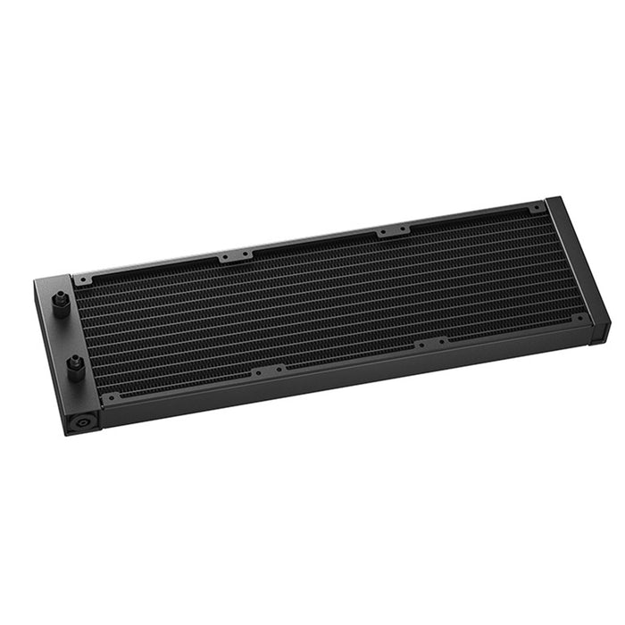 DeepCool LM360 Liquid CPU Cooler with 2.4" IPS Display, 360mm AIO, Triple 120mm ARGB Fans, Anti-Leak Technology, PWM Pump, Intel LGA 1851/1700 & AMD AM5 Compatible, Black-Fans-Gigante Computers