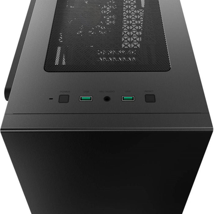 DeepCool MACUBE 110 Case, Home & Business, Black, Micro Tower, 2 x USB 3.0, Solid Side Panel, Micro ATX, Mini-ITX-Cases-Gigante Computers
