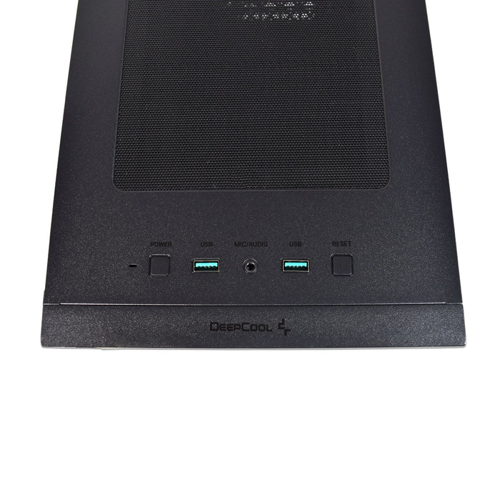 DeepCool MACUBE 110 Case, Home & Business, Black, Micro Tower, 2 x USB 3.0, Solid Side Panel, Micro ATX, Mini-ITX WITH 400W PSU-Cases-Gigante Computers
