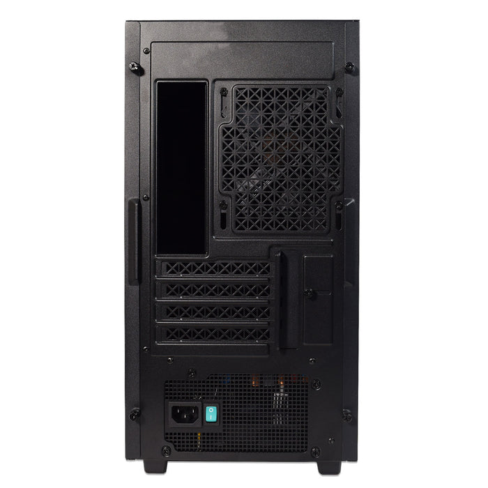 DeepCool MACUBE 110 Case, Home & Business, Black, Micro Tower, 2 x USB 3.0, Solid Side Panel, Micro ATX, Mini-ITX WITH 400W PSU-Cases-Gigante Computers
