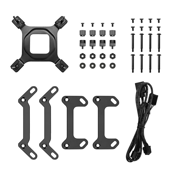 DeepCool Mystique 240 CPU Cooler, ARGB, Personalized Cooling with 2.8" TFT LCD Screen and Enhanced Pump Performance, 5 year warranty-Fans-Gigante Computers