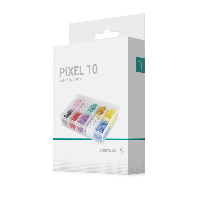 DeepCool PIXEL 10 Customisable Silicone Bits- Create Vibrant 8-Bit Mosaic Artwork with 10 Colour Options, Compatible with Multiple DeepCool Cases-Accessories-Gigante Computers