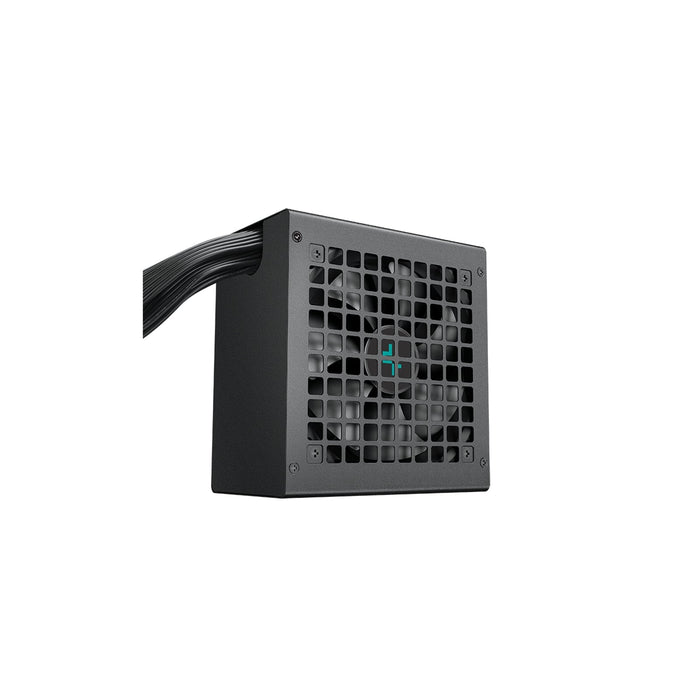 DeepCool PL750D 750W PSU, 120mm Silent Hydro Bearing Fan, 80 PLUS Bronze, Non Modular, UK Plug, Flat Black Cables, Stable with Low Noise Performance-Power Supplies-Gigante Computers