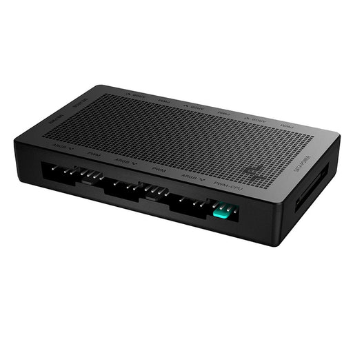 DeepCool SC790 2-in-1 Addressable RGB & PWM Fan Hub, 6-Port, Connect up to 6 PWM ARGB 3-Pin Fans Simultaneously While Occupying Minimal Motherboard Headers, Magnetic for Easy Installation-Cables-Gigante Computers