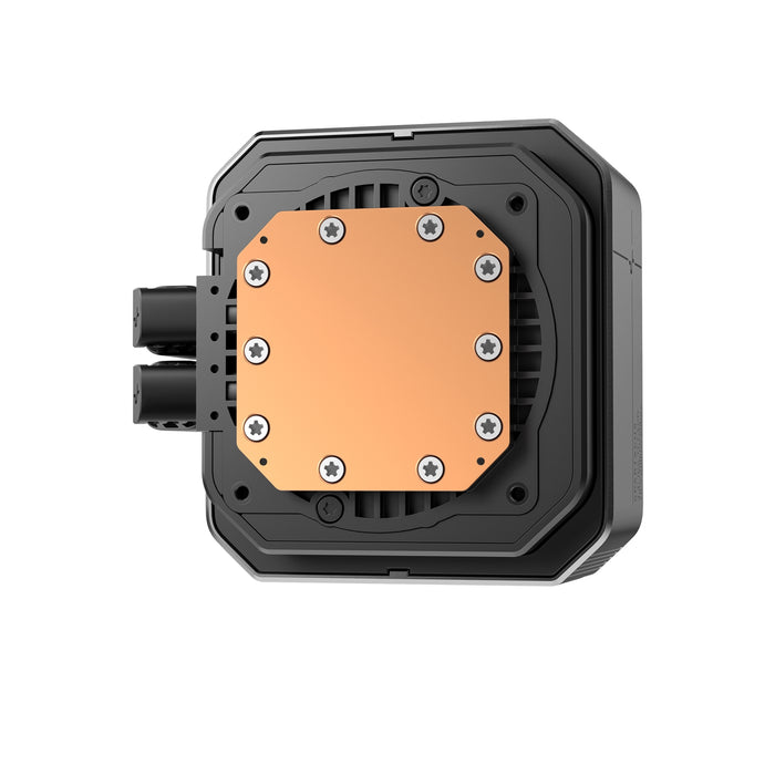 DeepCool SPARTACUS 360 410mm Liquid CPU Cooler, Triple 120mm ARGB Fans, 12VDC, Gen 6 Pump, featuring an advanced customizable LCD screen, Compatible with Intel & AMD Sockets-Fans-Gigante Computers