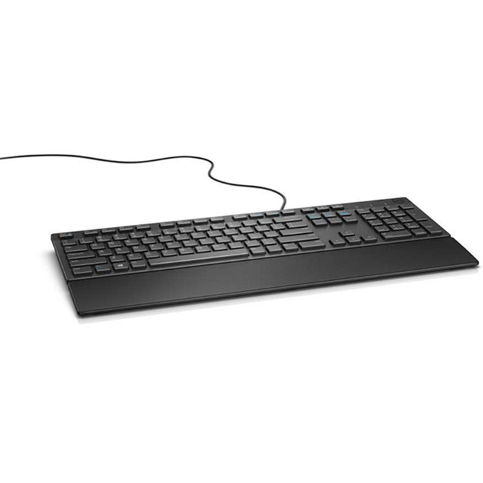 Dell KB216 Wired Multimedia Keyboard, Full-Size Keyboard, USB Plug-and-Play, Compatible with PC and Laptop, QWERTY, UK English Layout, Black-Keyboard-Gigante Computers