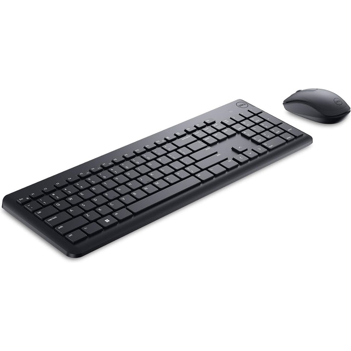 Dell KM3322W-R Wireless Keyboard and Mouse Set for Windows, 2.4GHz Wireless, QWERTY UK English Layout, Black-Keyboard-Gigante Computers