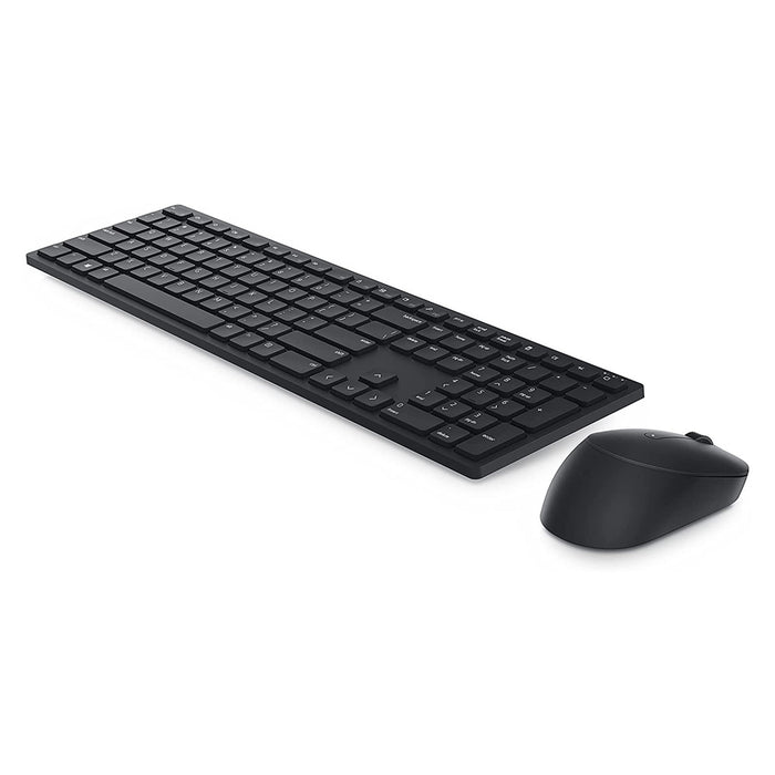 Dell KM5221W Pro Wireless Keyboard and Mouse Set for Windows, 2.4GHz Wireless, QWERTY UK English Layout, Black-Keyboard-Gigante Computers