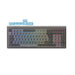 Ducky Cushion 98 Nickel UK Layout Ducky Silent Green Switch-Keyboard-Gigante Computers
