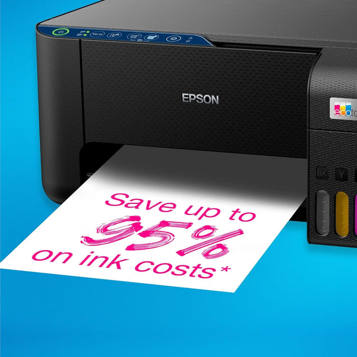 Epson EcoTank ET-2861 Multifunction Wi-Fi Ink Tank Printer Colour Wireless All-in-One A4 5760x1440 DPI-Printers-Gigante Computers