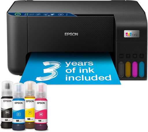 Epson EcoTank ET-2861 Multifunction Wi-Fi Ink Tank Printer Colour Wireless All-in-One A4 5760x1440 DPI-Printers-Gigante Computers