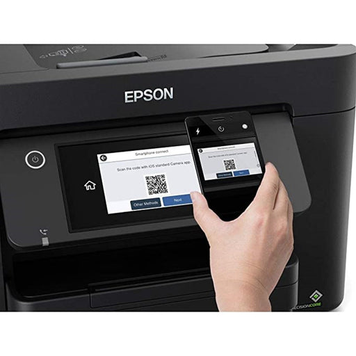 Epson WF-4820DWF Workforce Pro Wireless/USB All-in-One Inkjet Printer, Print/Scan/Copy/Fax, 4800 x 2400 DPI, 35 ppm-Printers-Gigante Computers