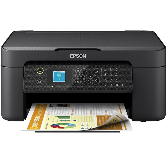 Epson WorkForce WF-2910DWF C11CK64401 InkJet Printer, Multifunction, A4, WiFi/USB, Fax, Duplex, LCD Touchscreen-Printers-Gigante Computers