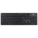 Evo Labs WM-757UK Wireless Keyboard and Mouse Combo Set, 2.4GHz Full Size Qwerty UK Layout Keyboard with Wireless Mouse, Ideal for Home or Office, Black-Gigante Computers