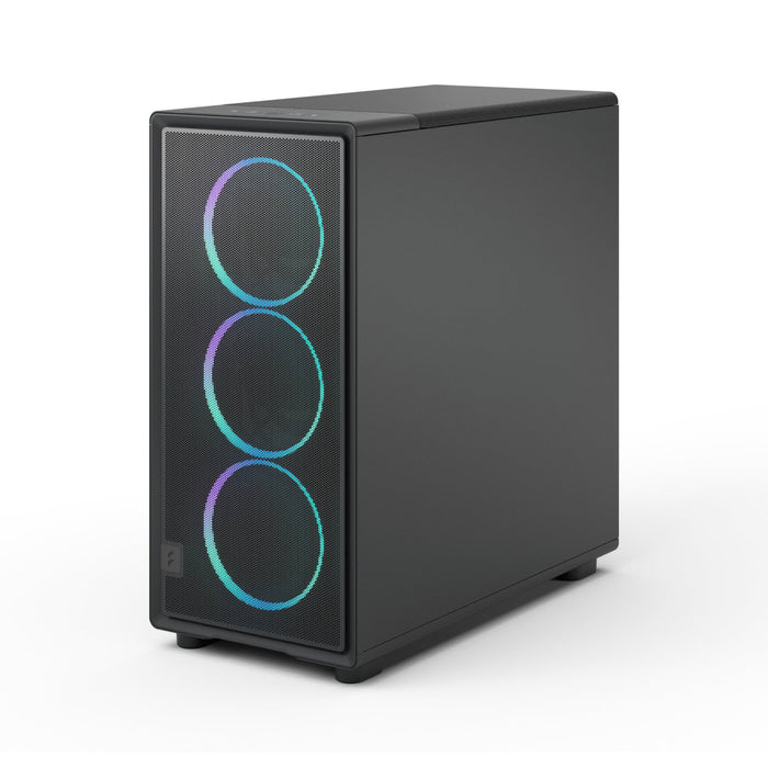 Fractal Design Epoch XL RGB Black E-ATX/ATX Mid Tower PC Case, Light-Tint Tempered Glass, 3 x 140mm Momentum RGB Fans, USB-C 20Gbps, 360mm Radiator Support, 425mm GPU Clearance-Cases-Gigante Computers