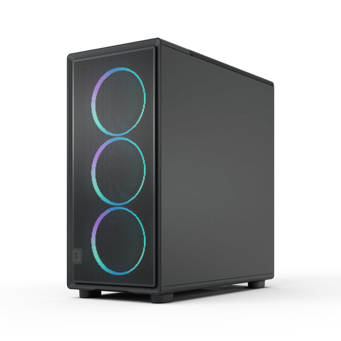 Fractal Design Epoch XL RGB Black E-ATX/ATX Mid Tower PC Case, Light-Tint Tempered Glass, 3 x 140mm Momentum RGB Fans, USB-C 20Gbps, 360mm Radiator Support, 425mm GPU Clearance-Cases-Gigante Computers