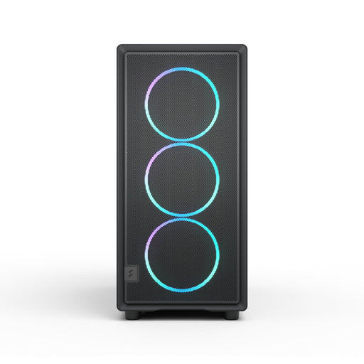 Fractal Design Epoch XL RGB Black E-ATX/ATX Mid Tower PC Case, Light-Tint Tempered Glass, 3 x 140mm Momentum RGB Fans, USB-C 20Gbps, 360mm Radiator Support, 425mm GPU Clearance-Cases-Gigante Computers