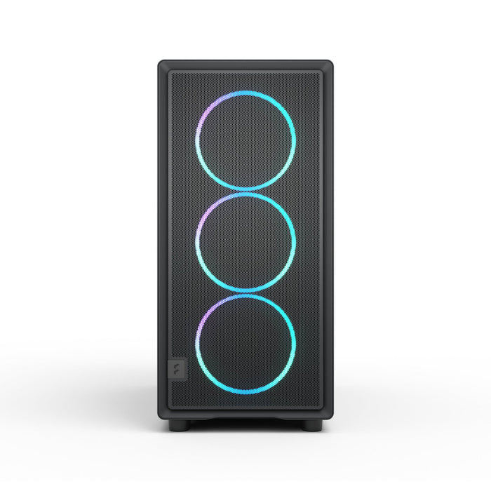 Fractal Design Epoch XL RGB Black E-ATX/ATX Mid Tower PC Case, Light-Tint Tempered Glass, 3 x 140mm Momentum RGB Fans, USB-C 20Gbps, 360mm Radiator Support, 425mm GPU Clearance-Cases-Gigante Computers