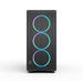 Fractal Design Epoch XL RGB Black E-ATX/ATX Mid Tower PC Case, Light-Tint Tempered Glass, 3 x 140mm Momentum RGB Fans, USB-C 20Gbps, 360mm Radiator Support, 425mm GPU Clearance-Cases-Gigante Computers