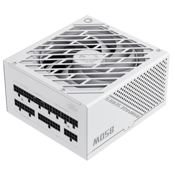 GAMEMAX GX-850W Pro Modular 80 Plus Gold ATX3.0 PCIe 5.0 White Power Supply With 135mm FDB Fan-Power Supplies-Gigante Computers