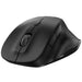 GENIUS Ergo 8230S Easy Ergonomic Wireless Silent Mouse, 2.4 GHz wireless, 6 buttons, Quiet click, less noise, DPI button: 800 / 1200 / 1600 (default) dpi - Black-Mice-Gigante Computers