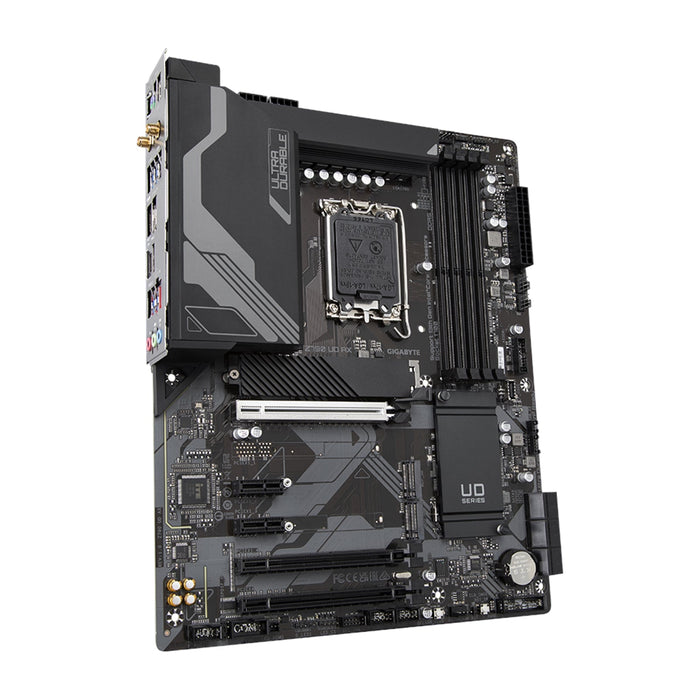 GIGABYTE Z790 UD AX Intel Z790 Chipset (Socket 1700) ATX Motherboard, Intel Z790, S 1700, DDR5, PCIe 5.0, SATA3, 3x M.2, 2.5GbE, WiFi 6E/BT, USB 3.2 Gen 2x2, ATX-Motherboards-Gigante Computers