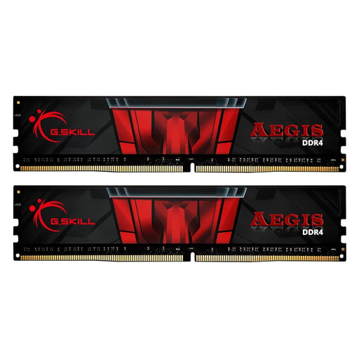 G.SKILL( F4-3200C16D-16GIS ) Aegis 16GB (2x8GB) DDR4 System Memory - Dual Kit, 3200MT/s , CL 16-18-18-38, Limited Lifetime Warranty-Memory-Gigante Computers