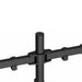 GameMax Dual Monitor Arm Stand LCD Desk Mount Freestanding For Two 13 Inch To 27 Inch Monitors, VESA Dimensions Of 75x75 mm or 100x100 mm, 180 Degrees Swivel, Black-Accessories-Gigante Computers