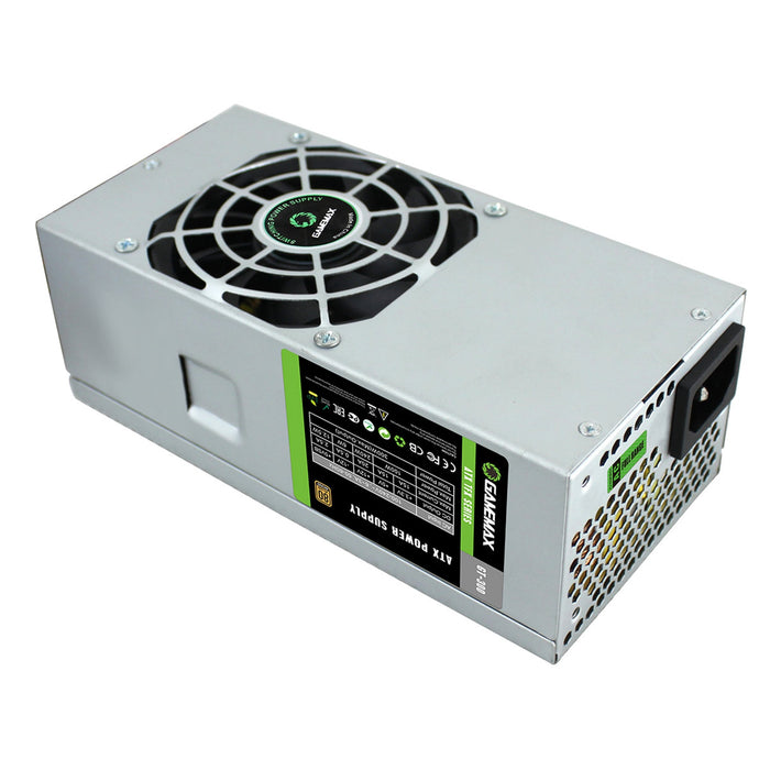 GameMax GT-300W 300W TFX Power Supply for Small Form Factor PCs, 80 Plus Bronze Efficient PSU with Quiet 80mm Cooling Fan and Active PFC, Ideal Replacement PSU for Slim Desktop Systems-Power Supplies-Gigante Computers