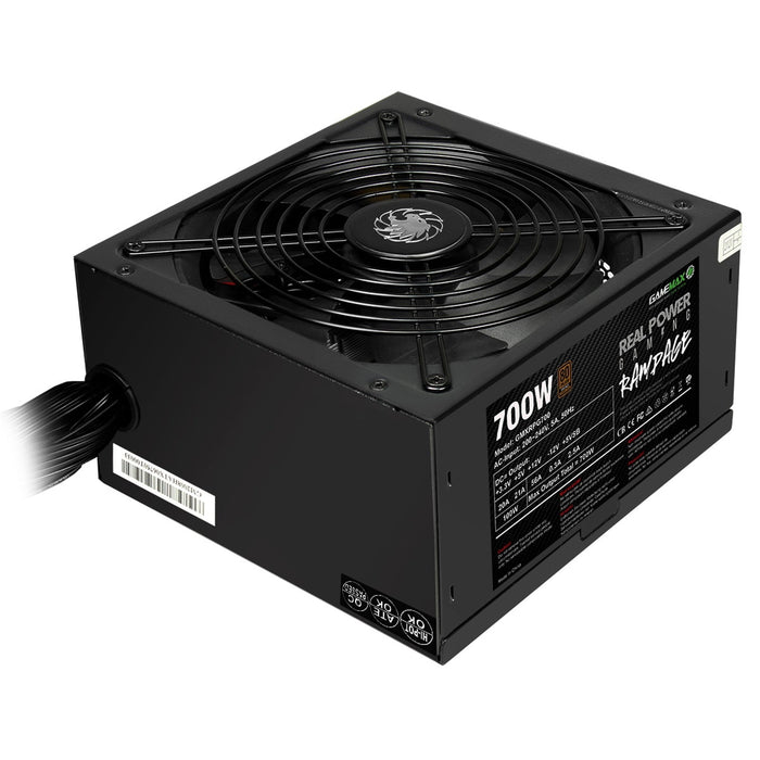 GameMax RPG Rampage 700W 140mm Ultra Silent Fan 80 PLUS Bronze PSU-PSUs-Gigante Computers