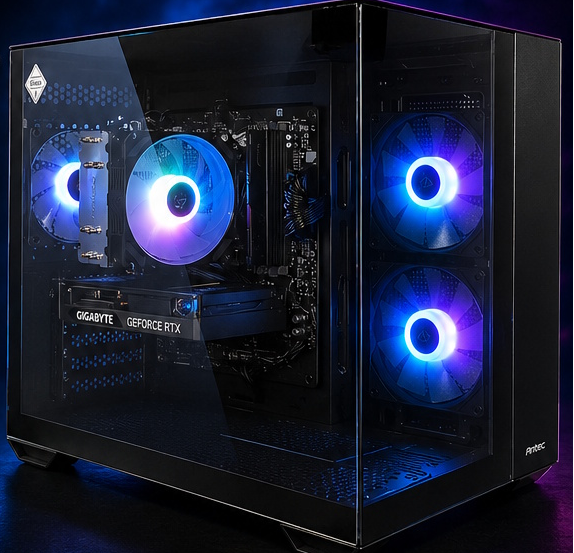 Gaming PC - AMD Ryzen 5 5600 16GB 1TB SSD RTX 5060 8GB WiFi 6E Windows 11