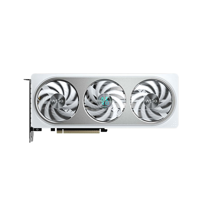 GeForce RTX 5060 Ti AERO OC 16GB GDDR7 Graphics Card, 4608 CUDA Cores, 2647 MHz Core Clock, Triple Fan, 3x DisplayPorts / 1x HDMI Port-Graphics Cards-Gigante Computers