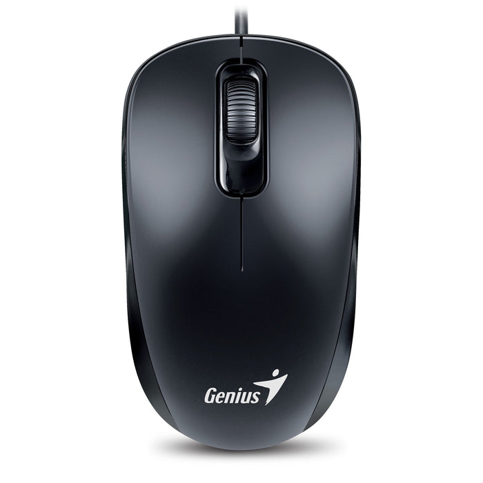 Genius DX-110 Black PS2 Full Size Optical Mouse-Mice-Gigante Computers