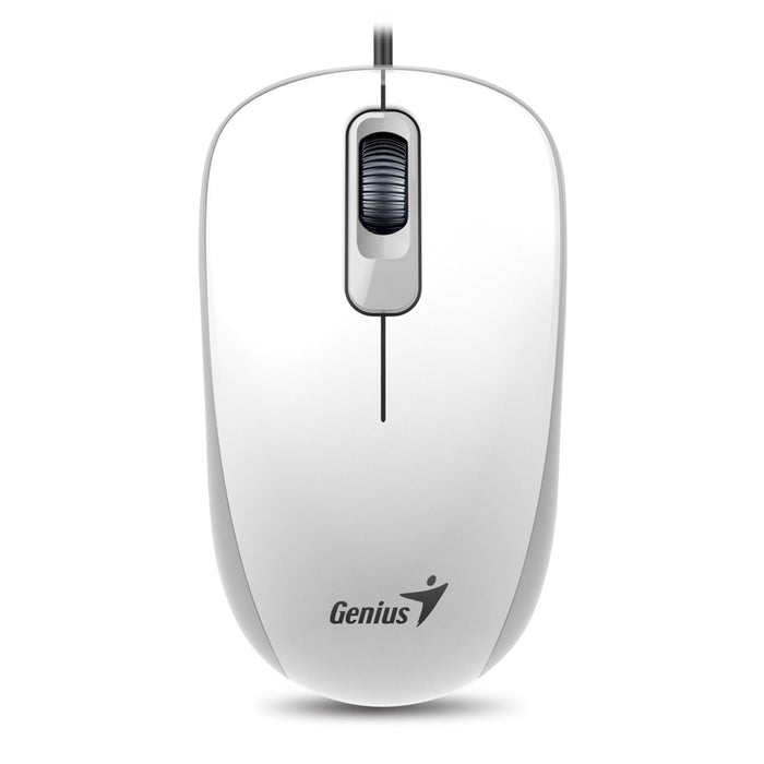 Genius DX-110 White USB Full Size Optical Mouse
