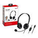 Genius HS-230U Headset with Mic, USB-C Connection, Plug and Play, Adjustable Headband and microphone with In-line Volume Control, Black-Speakers-Gigante Computers