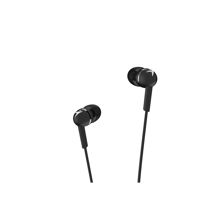 Genius HS-M300 In-Ear Headphones with In-Line Controller and Mic, Black-Speakers-Gigante Computers